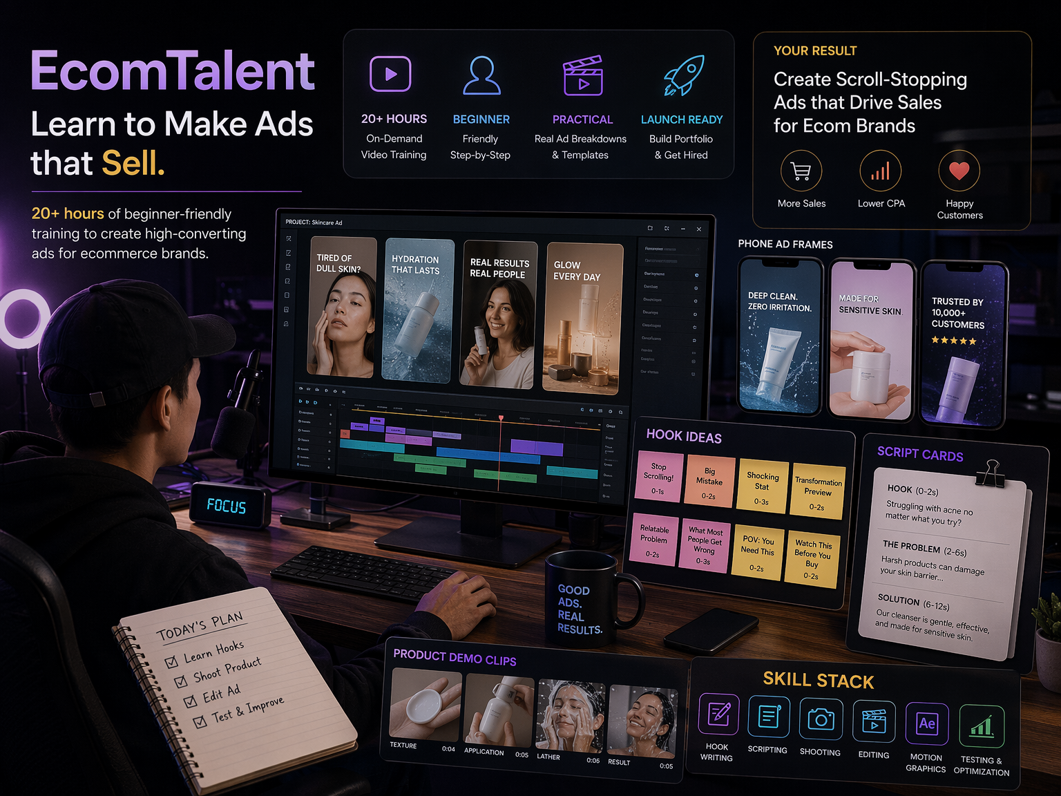 The skill stack for EcomTalent